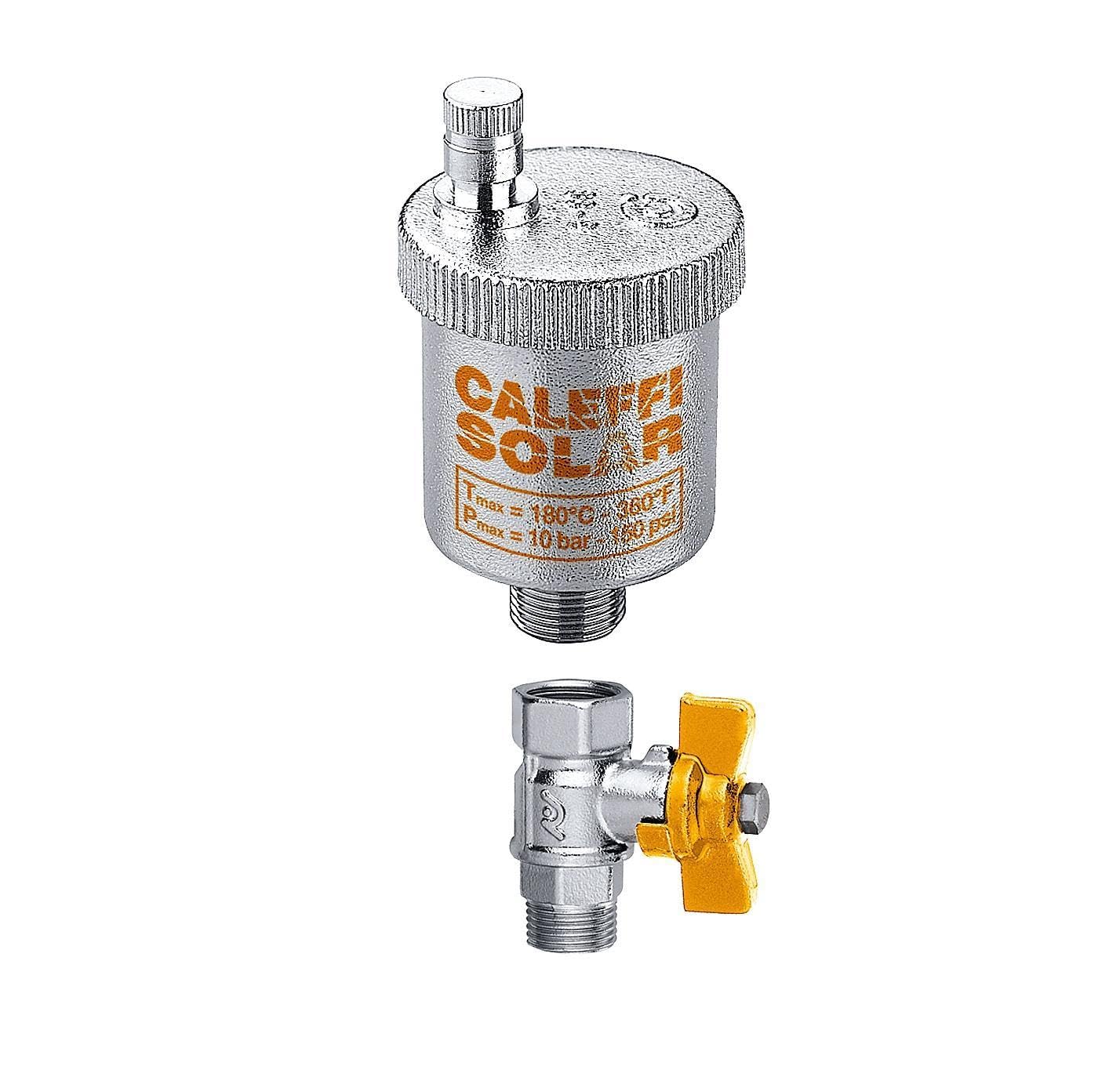 250931 Válvula de ventilación automática para sistemas solares 3/8"M CALEFFI