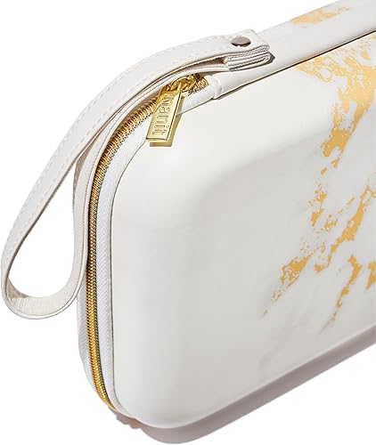 Miniatura 5 de Nanit Estuche de viaje  Funda protectora de transporte rígida para monitor de bebé Nanit Pro y accesorio de viaje multisoporte, mármol