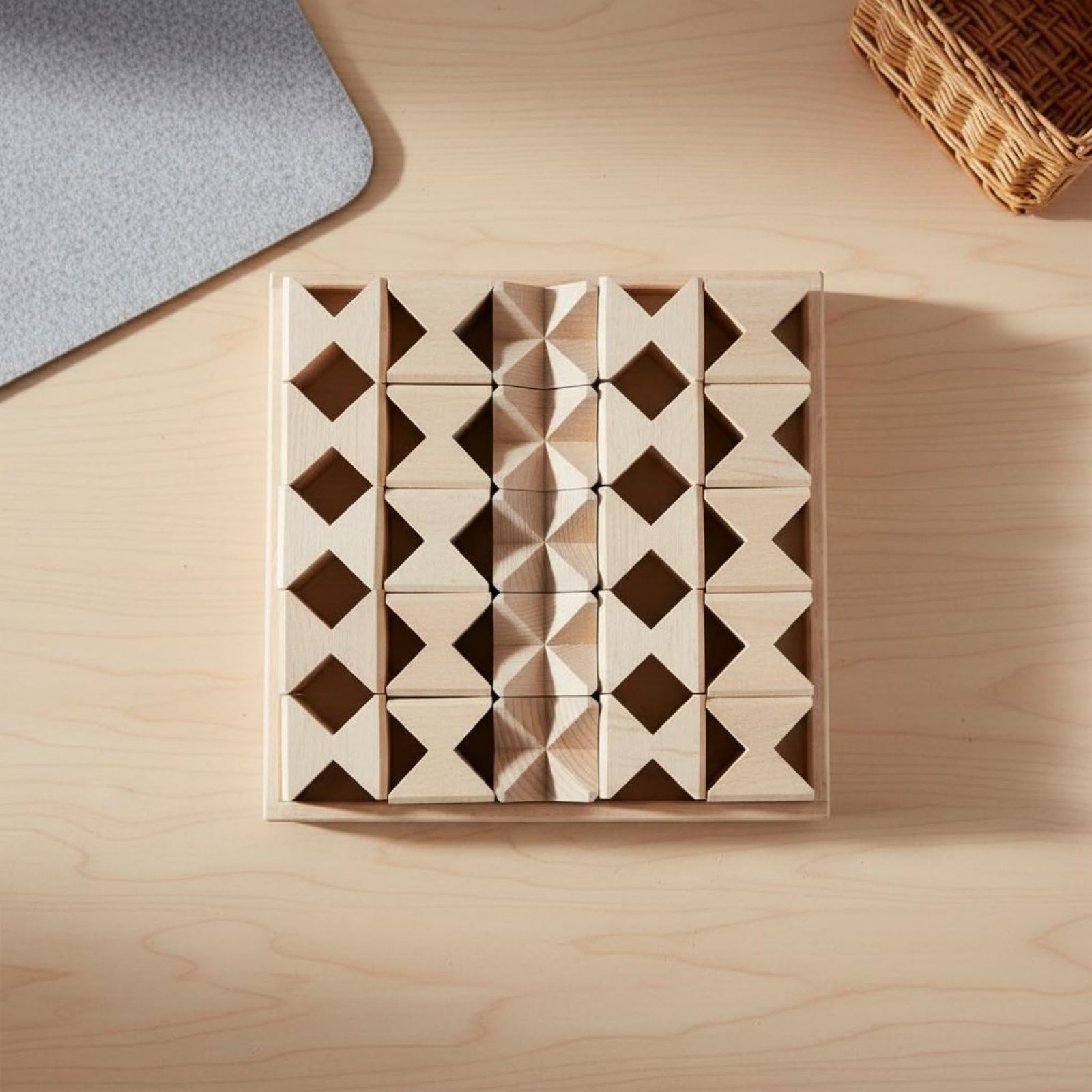 Schmetterlingsbausteine naturbelassen große pädagogisch-holzklötze räumliches Denken pädagogisch holzpuzzle für Kleinkinder, Kindergarten
