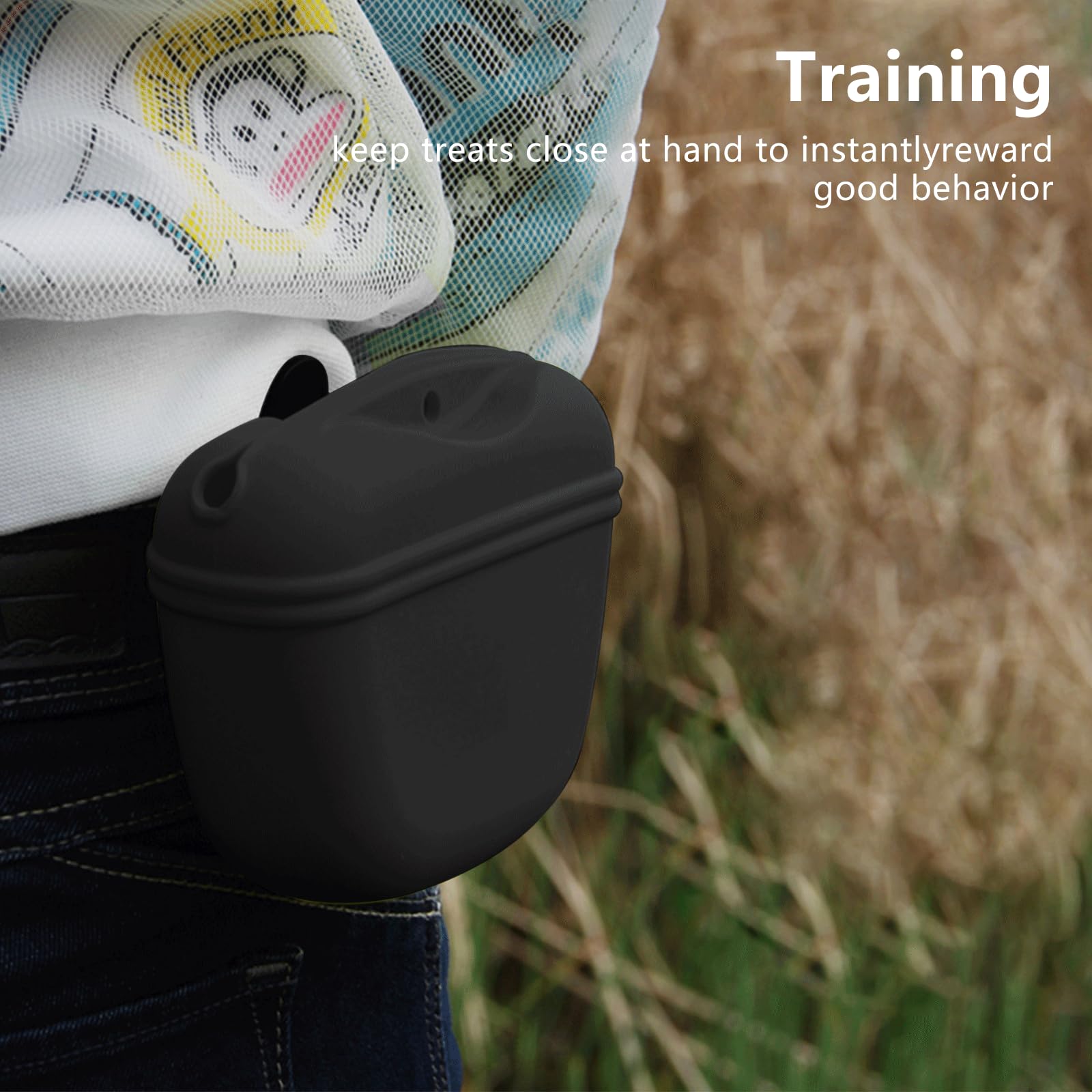 Porta Premietti Per Cani In Silicone - 2 Pezzi, 9x9x3cm, Con Cerniera, Facile Da Pulire