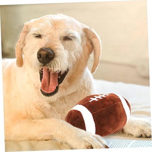 Miniatura 4 de minkissy Juguete de bola para mascotas, juguete molar para perros, bolas chirriantes, juguete interactivo para perros, juguetes dentales para