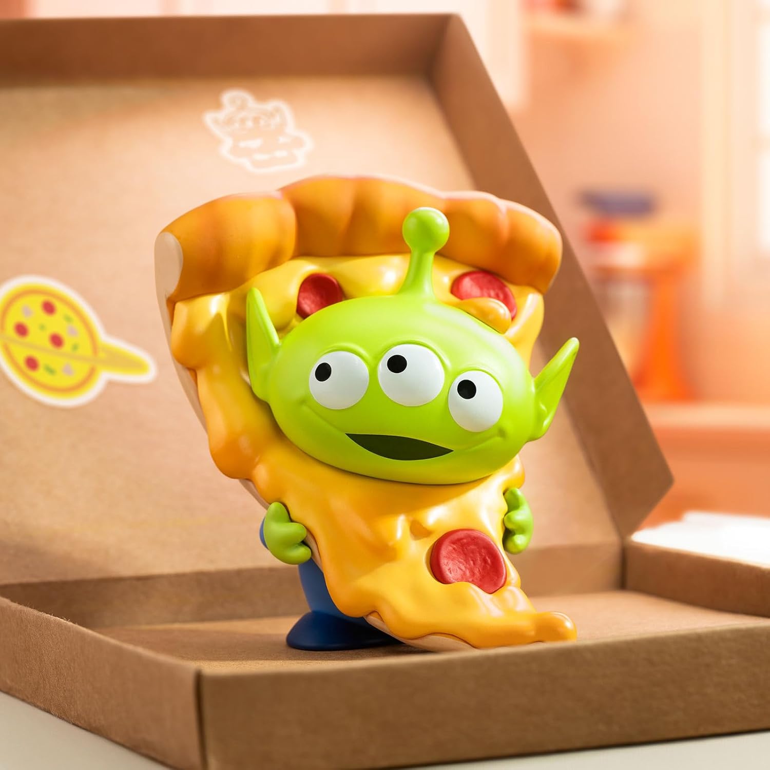 POP MART Disney/Pixar Alien-Immersive Experience Series Figures, 9PCs Disney Blind Box Figures, Random Design Action Figures Collectible Toys Home Decorations, Holiday Birthday Gifts, Whole Set
