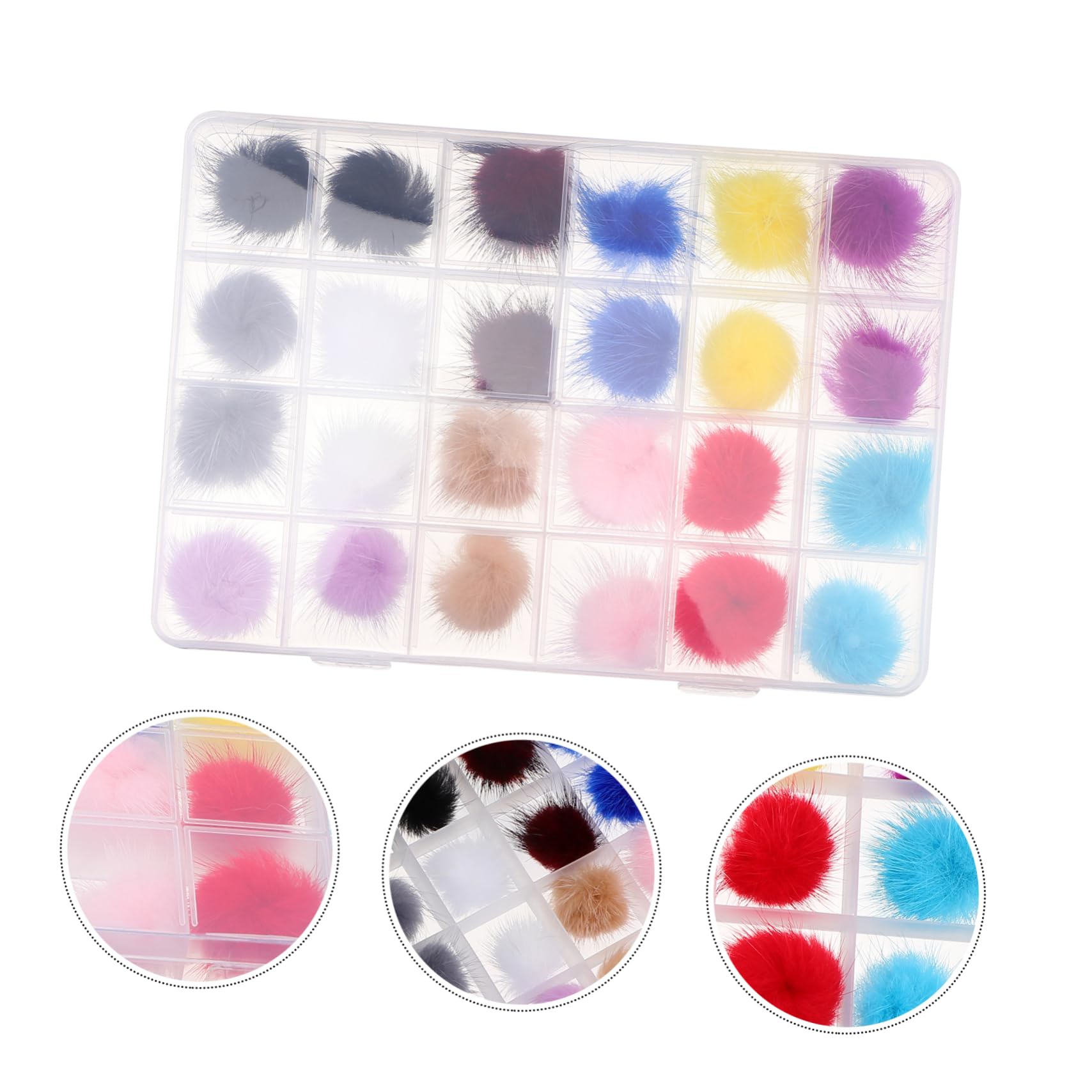 Healvian 72pièces Décorations De Nail Art Accessoires De Décoration Pour Boules Pour Manucure Artisanale