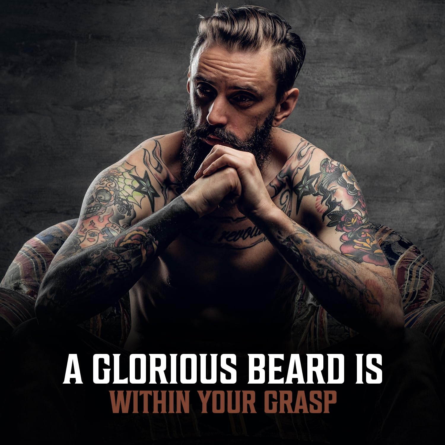 Viking Revolution Beard Oil for Men 3 Pack - Natural Mens Beard Oil Variety Set 2 - Sandalwood, Unscented and Bay Rum Scents - Beard Conditioning and Moisturizing for a Healthy Beard (3 Pack, 1oz)