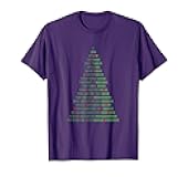 Funny Binary Christmas Tree Computer Programmers and Geek T-Shirt