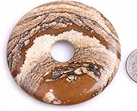 Vista 70 de GEM-Inside Rock Quartz Gemstone Loose Beads Genuine Natural Doubt Pink Ring Crystal Energy Stone Power para aretes colgantes, fabricación de joyas