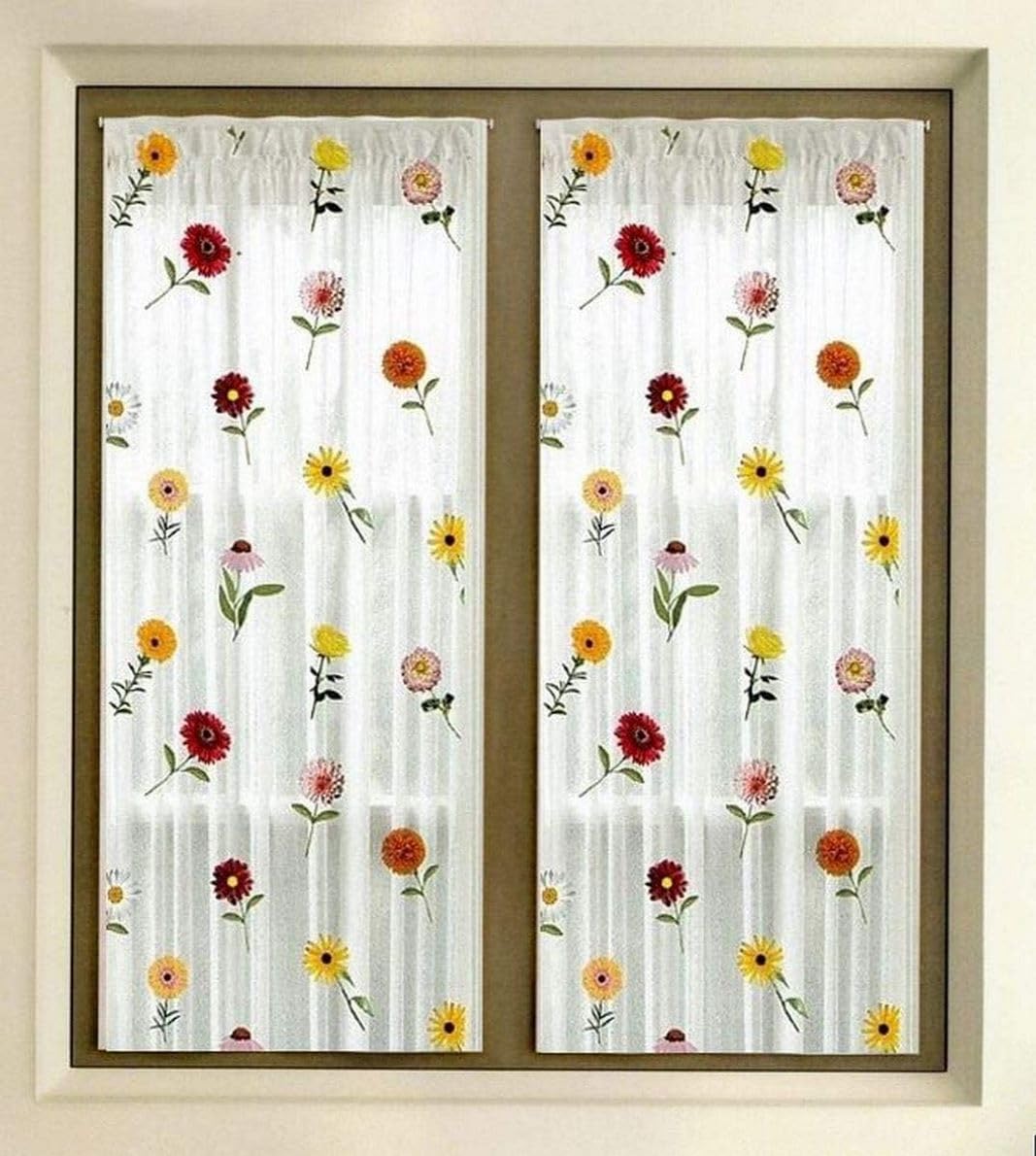 Tende per Finestra e portafinestra confezionate - Coppia Tendine - 45x135