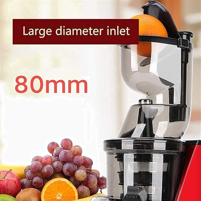 Extractor de Jugos Prensado en Frío Boca Ancha 81mm Separación Pulpa miniatura 3