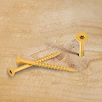 Vista 8 de Eazy2hD Tornillos de madera para exteriores # 10 x 2-1/2", tornillos para terraza T25 Star Torx Drive, 377 PCS tornillos autorroscantes de acero