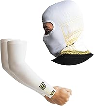 TIIVRA Balaclava & Arm Sleeves Combo | Full Face UV Protection Mask & Anti-Pollution Arm Sleeves for Riders, Cyclists & Outdoor Use | Dust & Sun Protection Gear