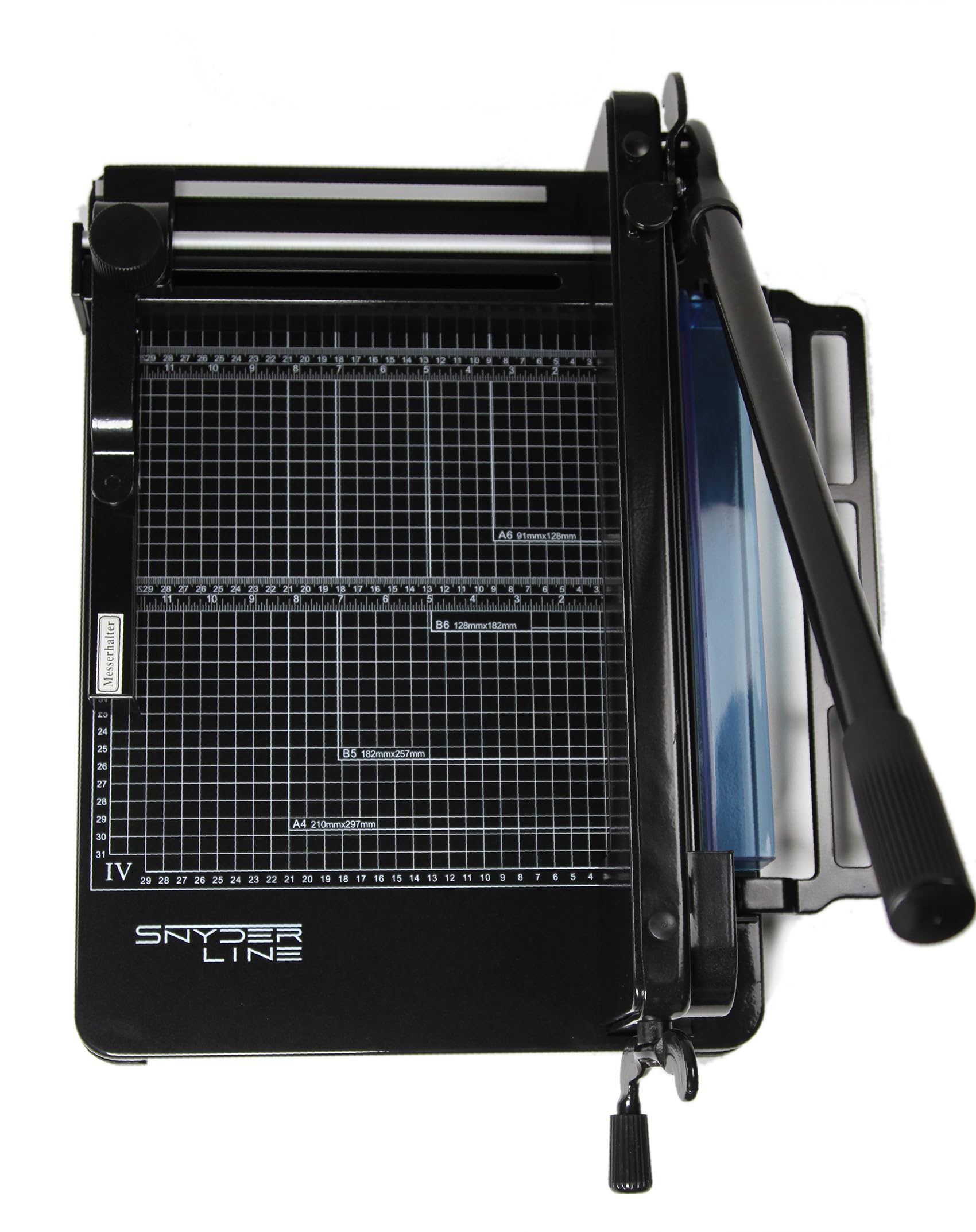 PROFI Stapelschneider A4 bis 400 Blatt, CE, Papier Schneidemaschine + Hebelschneider