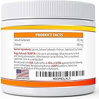 Vista 11 de Trukitin - Carpeta de fosfato a base de quitosina para gatos y perros, ingredientes naturales de grado humano para suplemento de apoyo renal