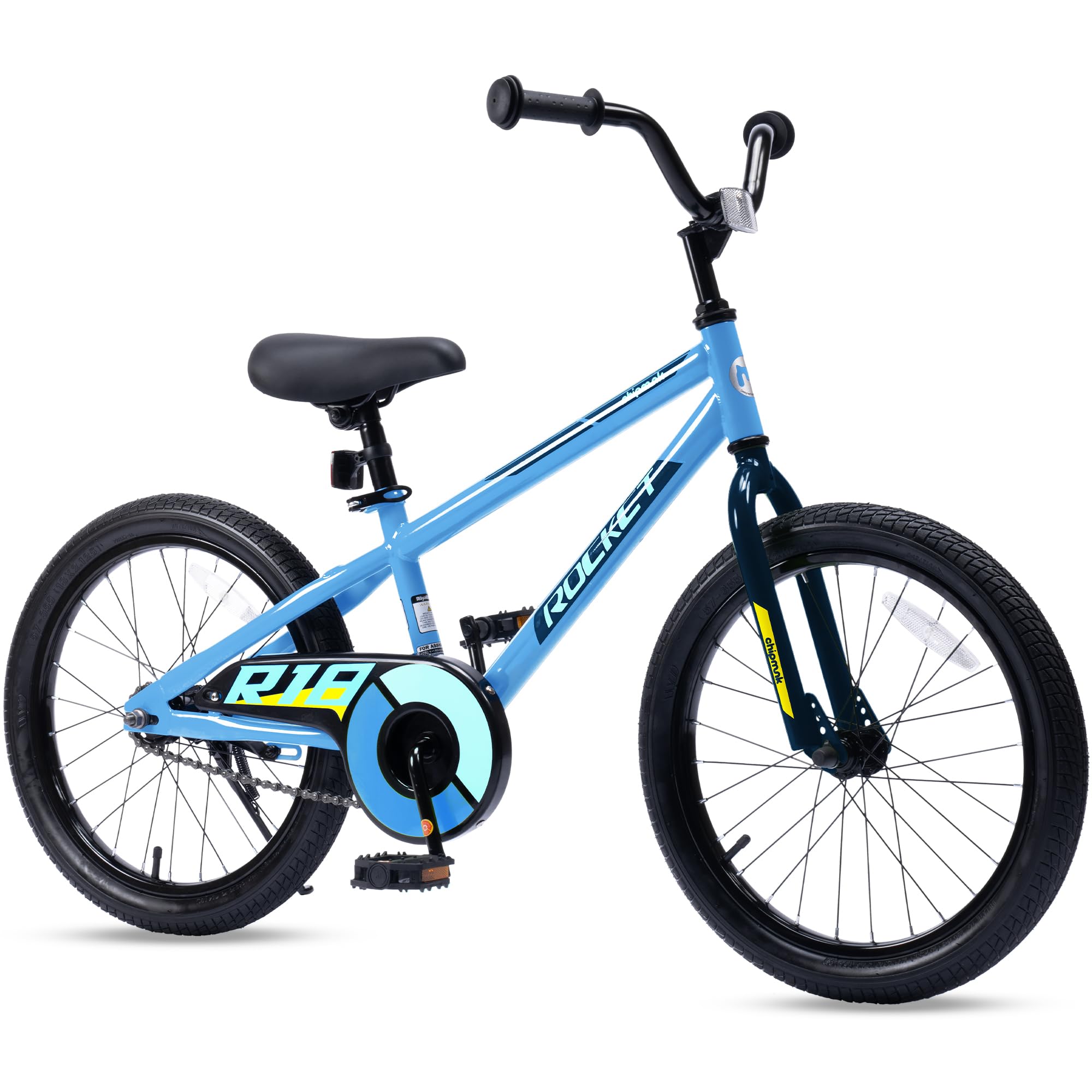Chipmunk Kids Bike Toddlers 12 14 16 18 Inch Wheel Bicycle Beginners Boys Girls Ages 3-11 Years, Multiple Color Options