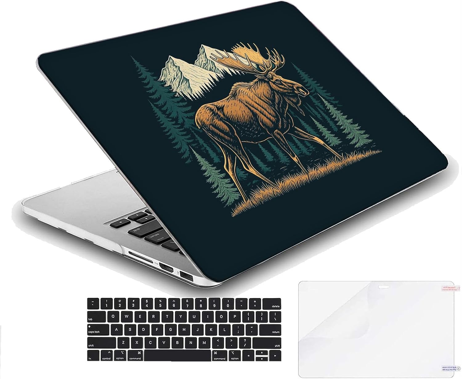 Compatible with MacBook Neo 13-inch, Hard Shell Case with Keyboard Cover and Screen Protector (A3404 A18 Pro chip, 2026 Release) - Moose MC23149