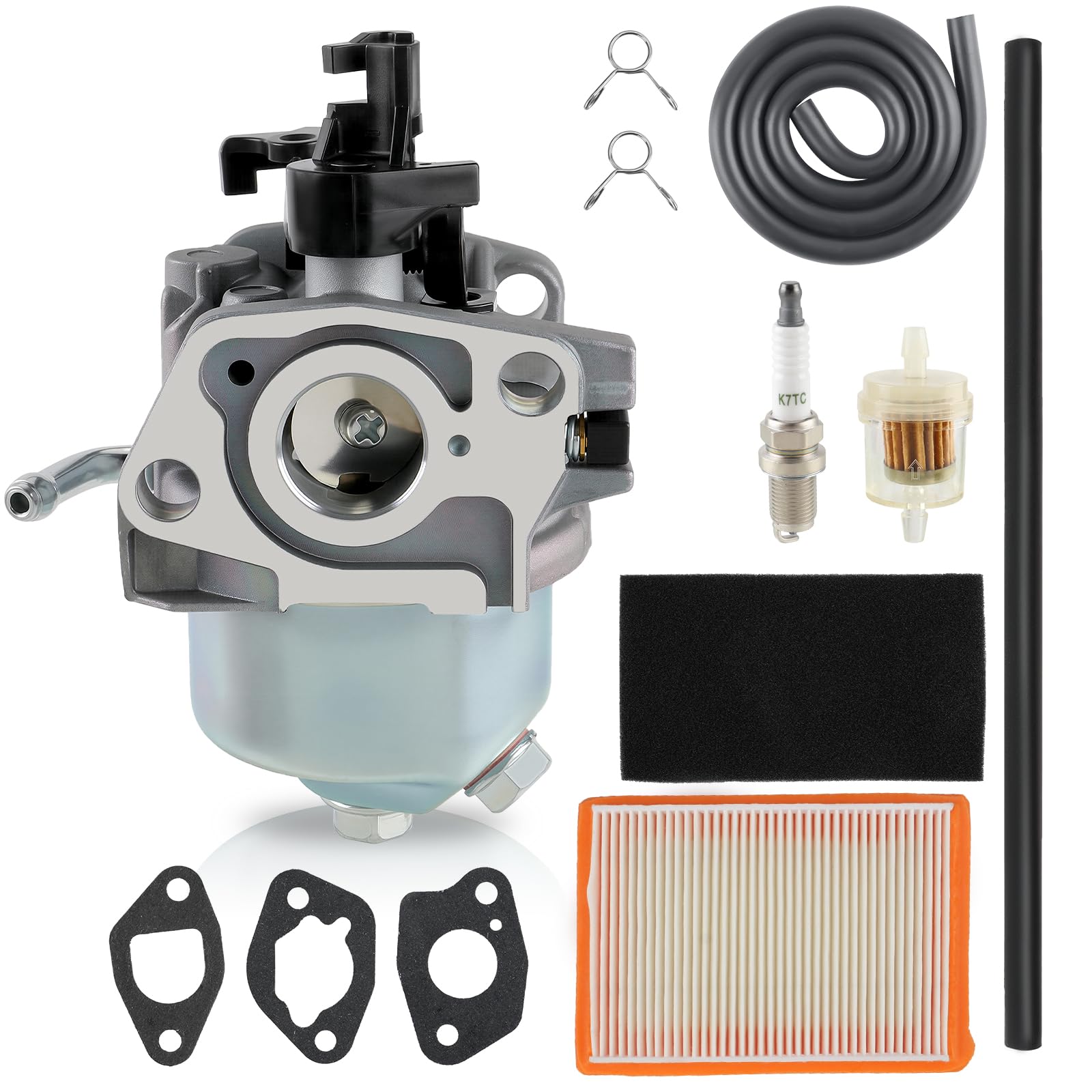 Carbbia 16100-ZG9-M12 Carburetor w/Tune up Compatible with Honda GXV140 HR215 HRB215 HRM215 HRC215 6865059 BE52BD Lawnmowers Engines Carb Assembly