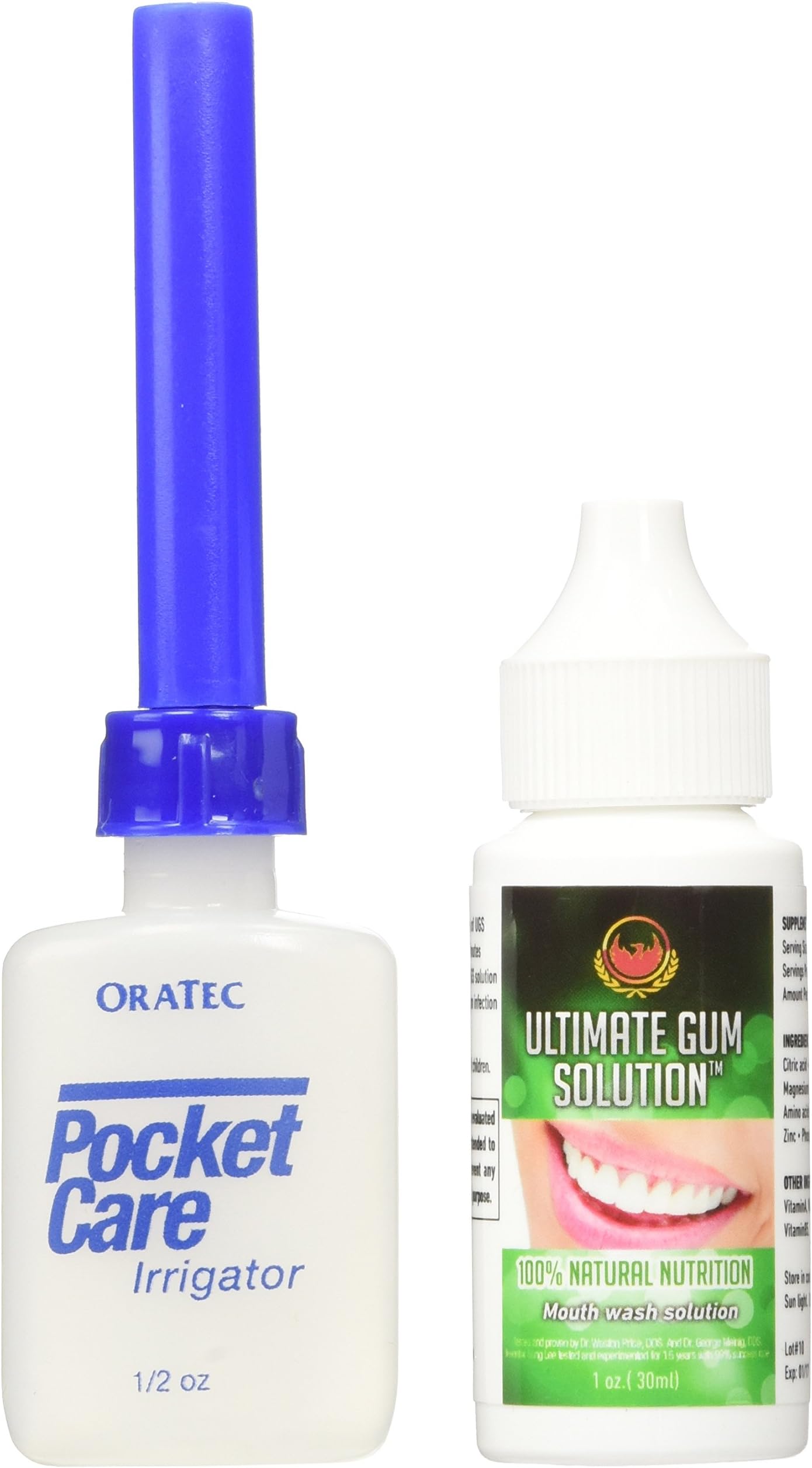 One Minute-dentalcare-travelkit of Ultimate Gum Solution Gum Disease Treatment of Gum Disease Gum Disease Cause - Oral Hygiene for Advanced Gum Disease