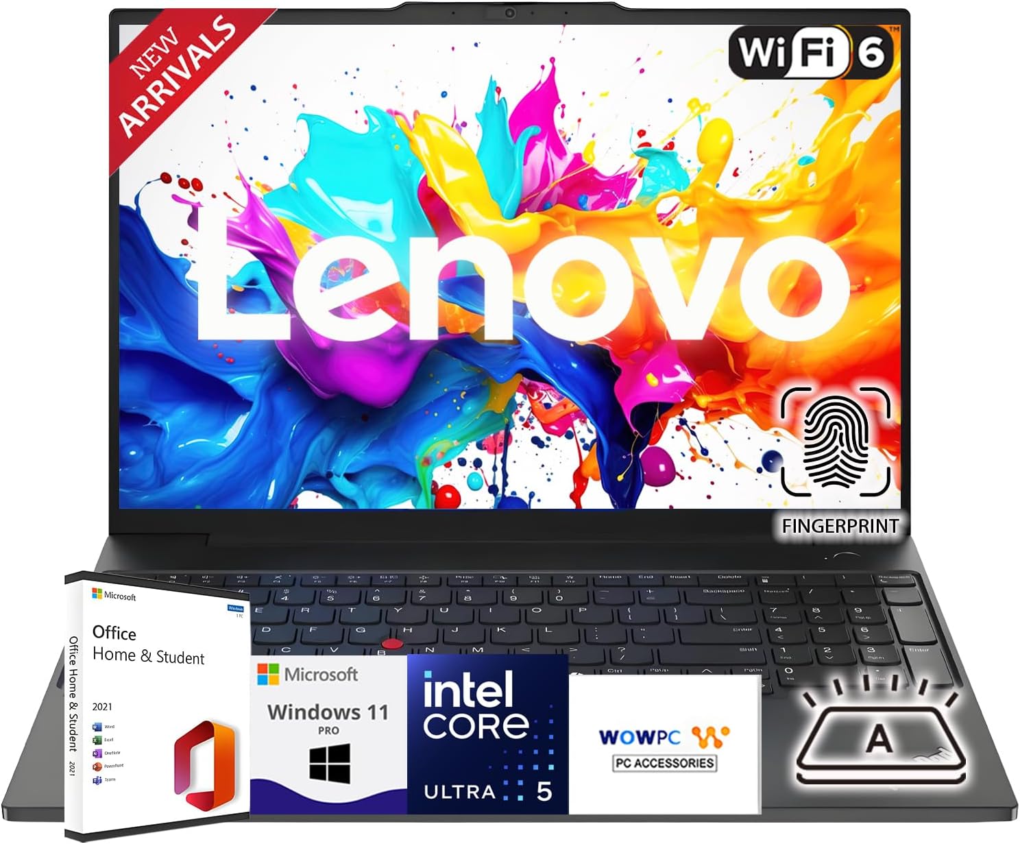 Lenovo Newly Designed 16″ WUXGA Thinkpad E16 Laptop(2025/2026 Edition) with Micr…