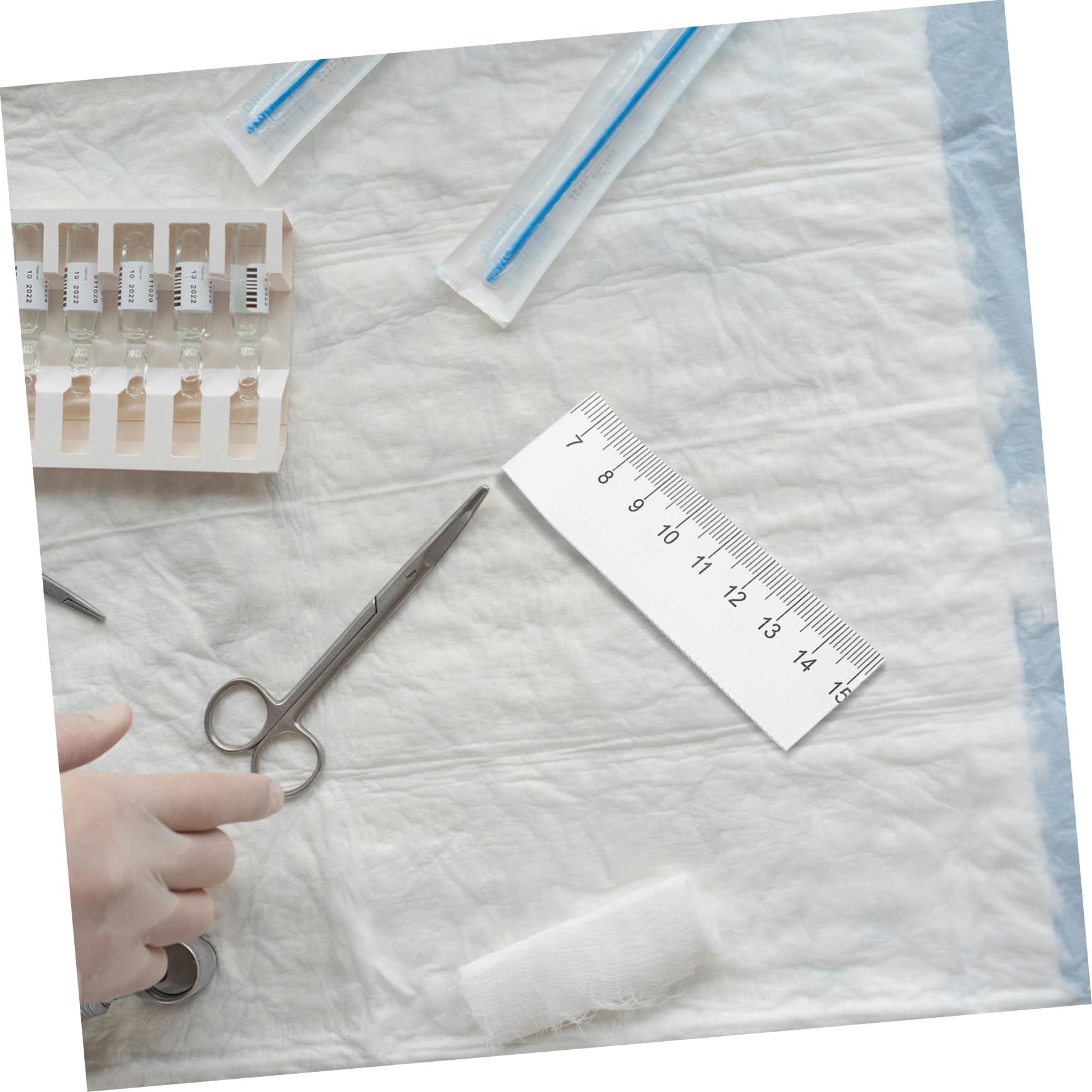 Tofficu 10 Set Di Nastro Biadesivo Resistente Confezione Da 50 Pezzi Nastro Di Carta Per Misurazione Righello Di Misurazione Per Il Corpo Del Bambino 100 Pezzi * 10
