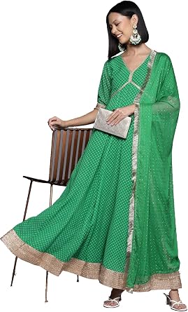 Indian Kurti for Women Printed Ethnic Kurta Top Tunic Party Wear Straight Kurta for Women Dress