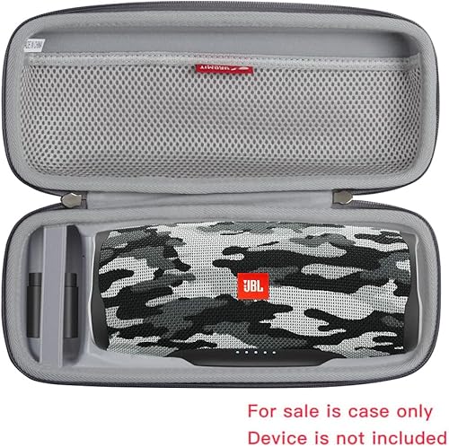 Miniatura 8 de Hermitshell Funda de viaje para altavoz Bluetooth portátil JBL Charge 5  JBL Charge 4 (negro)