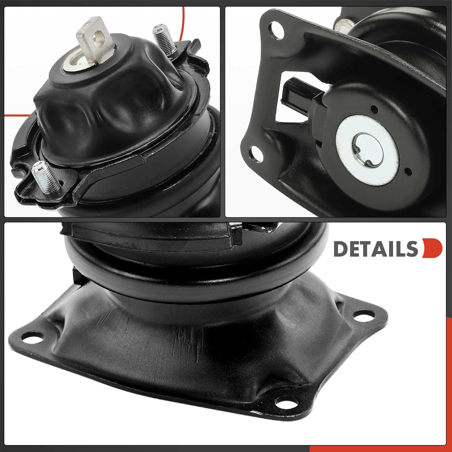 A-Premium 2PCS Front and Rear Engine Motor Mount Set Compatible with Honda Accord 2008-2017, Accord Crosstour 2010-2011, Crosstour 2012-2015 & Acura RLX 2014-2019, TLX 2015-2019, V6 3.5L