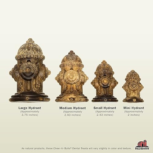 Miniatura 4 de Redbarn Chew-A-Bulls (Talla M  Forma hidrante  12 unidades (caja de 10))