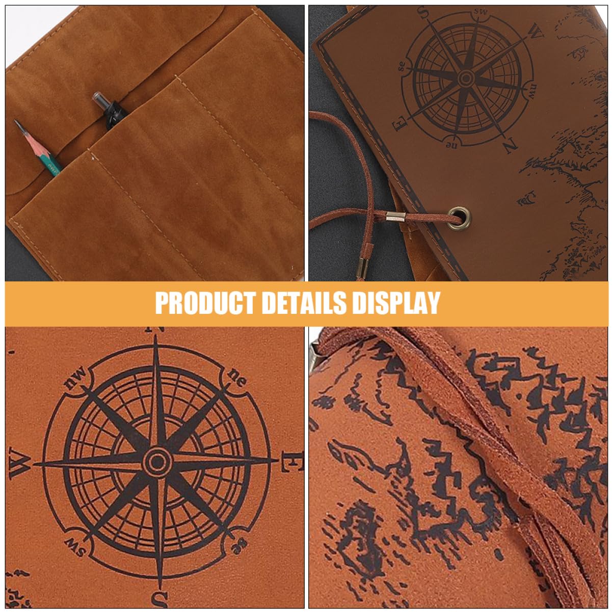 Operitacx 5 Ensembles Trousse À Crayons Rétro Toile De Sac À Stylos Enroulable Couleurs Pochette Pratique pour Artistes Protection Abrasion pour Crayons Et Stylos 2 Pièces * 5