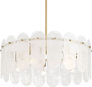 Minka Lavery 2595-732 Oldmill 5 Light 25" Wide Multi Light Pendant - Legacy Brass with Alabaster Glass