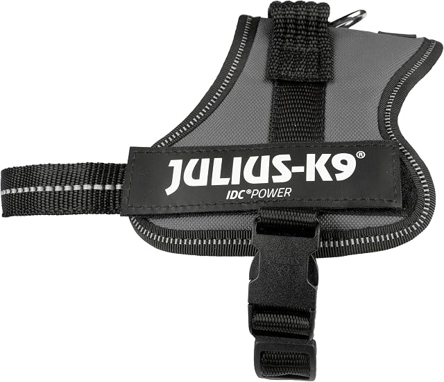 K9 Powerharness, Size: XS/Mini-Mini, Anthracite