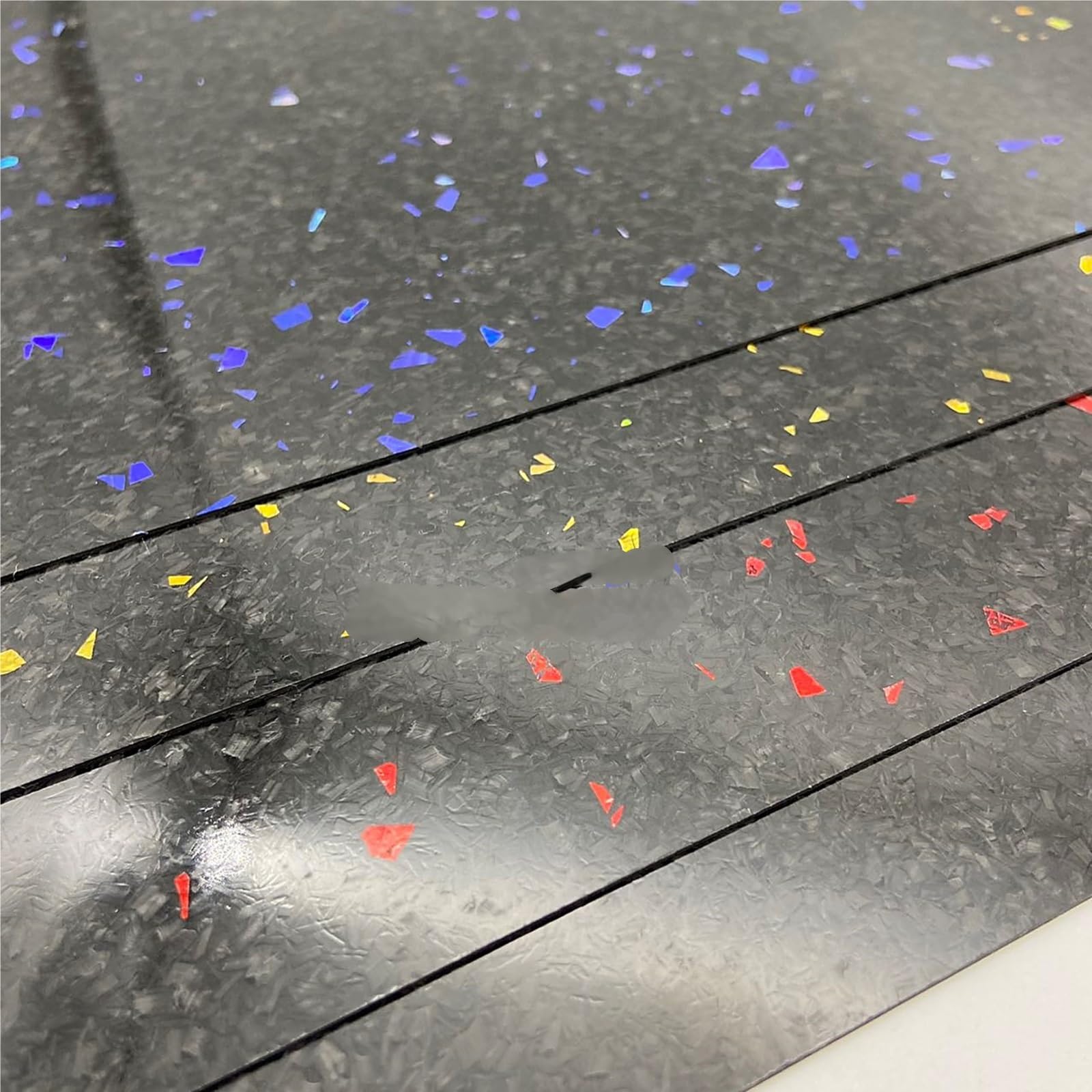 200x300mm Multicolor Carbon Fiber Plate Marble Texture 3K Hardness Composite Board Panel Sheet Thickness 1mm 2mm 3mm 4mm 5mm 3k Carbon Fiber(4.0mm Yellow)