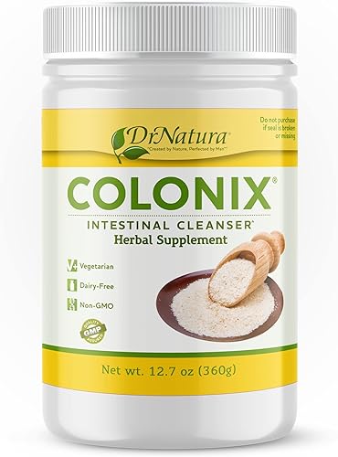 Dr Natura colonix Limpiador intestinal completamente natural 360g disponible en Yaxa Colombia
