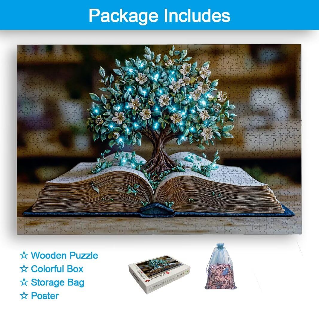 Puzzle Albero, Puzzle 1000 Pezzi per Adulti, Regalo Donna/Uomo -2597