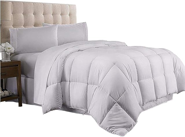Original Sleep Company Luxury White Goose Feather & Down Duvet 4.5 Tog SUPER KING SIZE - 100% Cotton Anti Dust Mite & Down Proof Fabric from Lancashire Bedding