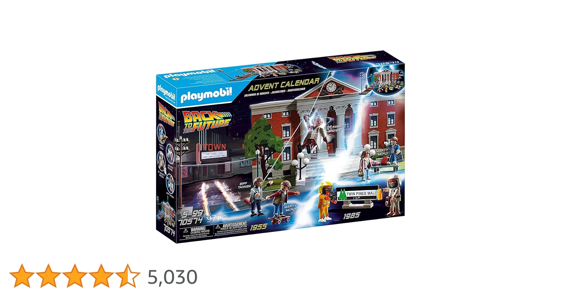 Amazon.co.jp: Playmobil プレイモービル バック・トゥ・ザ