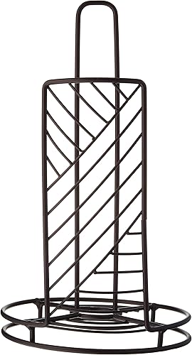 Miniatura 2 de Spectrum Diversified Wright - Dispensador de toallas de papel para almacenamiento y organización de mostrador de cocina y dispositivos, bronce