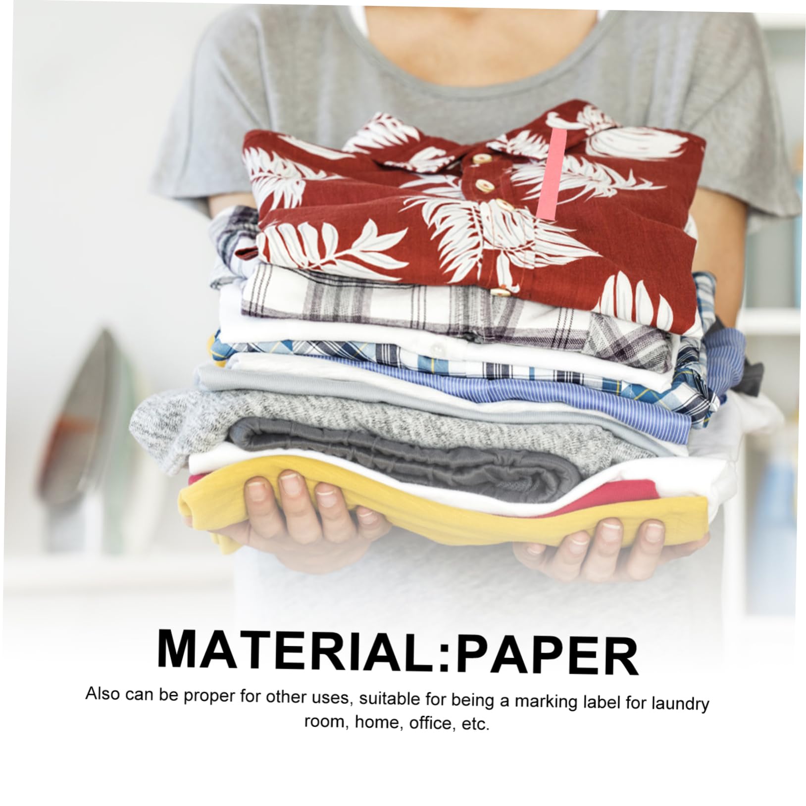 Namensetiketten für Kleidung 5200 Stück Papier, Beschreibbar