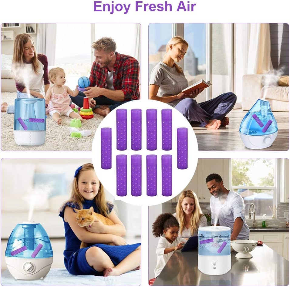 ANYHOW 10 Pack Universal Humidifier Cleaner,Humidifier Cleaner AquaStick Humidifier Tank Cleaners Compatible with Fish Tanks,Evaporative Humidifier Water Tanks : Appliances