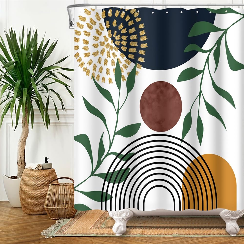 Uiiooazy Abstract Shower Curtain - Image 3