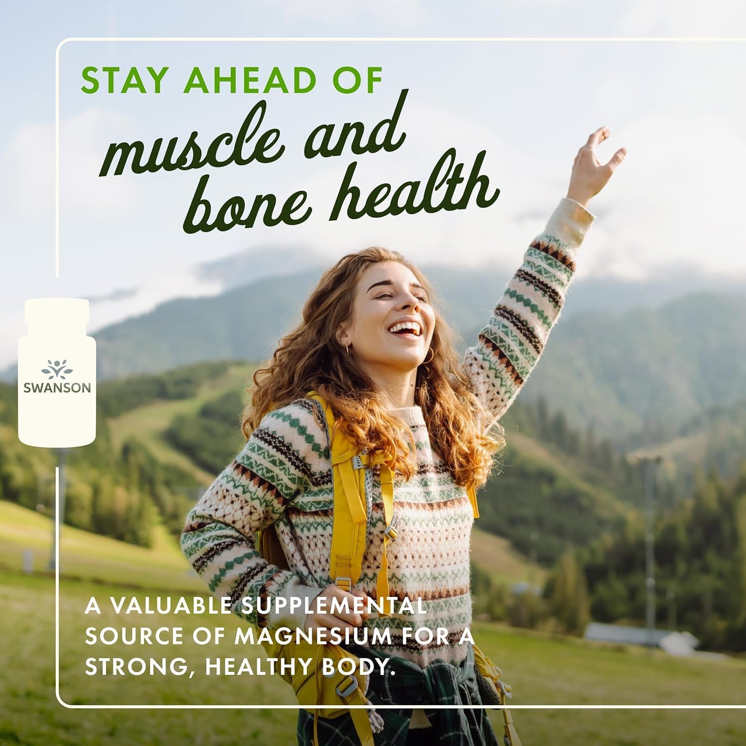 Swanson Triple Magnesium Complex - Mineral Supplement - Natural Support - Featuring Citrate, Oxide & Aspartate - (300 Capsules, 400mg Each, 2 Pack) - Image 3