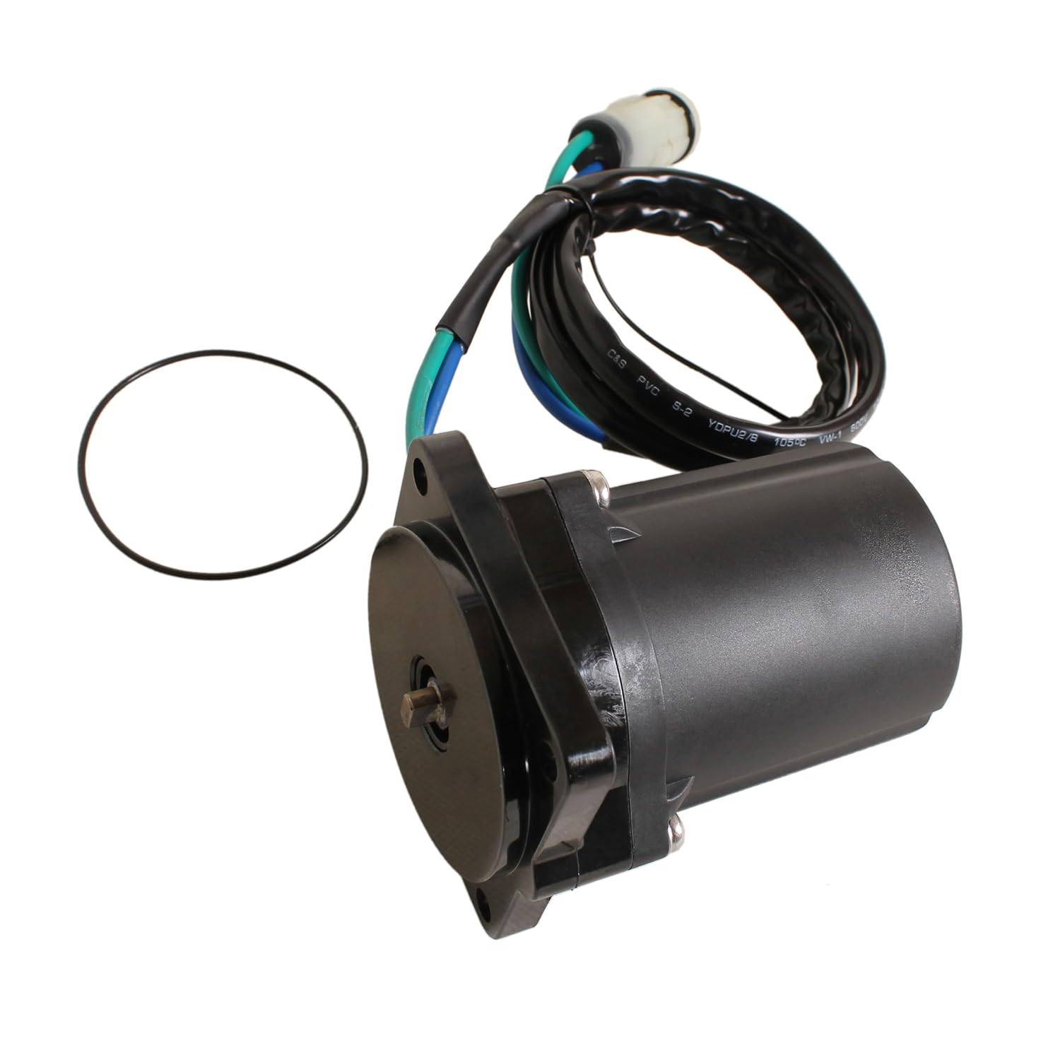 Boat Engine 36120-ZW4-H12 36120-ZW2-F12 36120-ZZ3-003 Trim Tilt Motor for Honda BF40 BF50 40HP 50HP Outboard/ 6237 35-9473 430-22111 430-22158 for Arco / TRM0107 for Arrowhead, 2 Wire, 4 Bolt, 12Volat