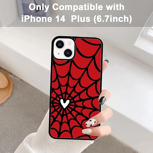 Vista 351 de Funda de teléfono de anime para iPhone 13/14 con diseño de telarañas de moda araña 2