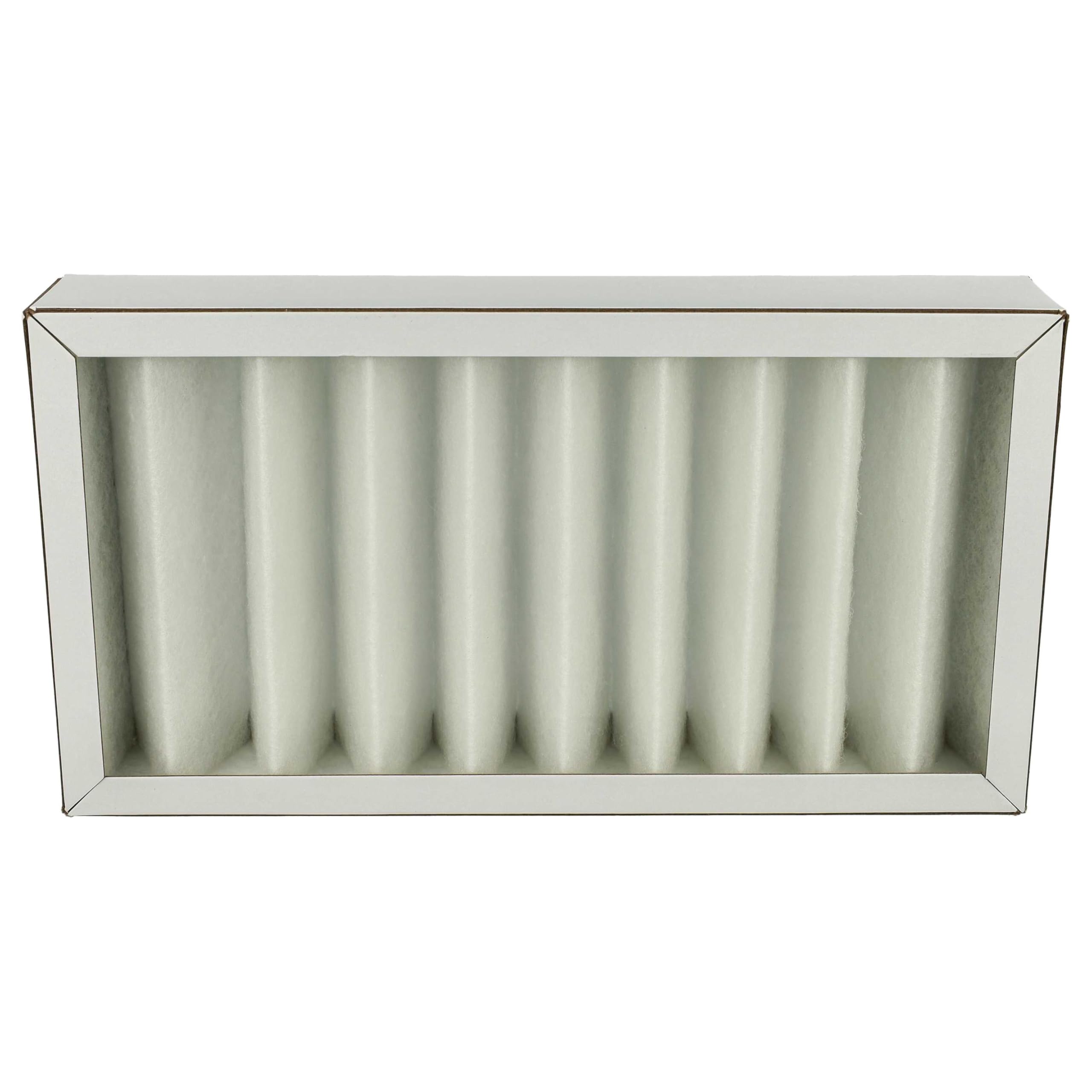 vhbw Filterset Ersatz für Pluggit APFG4F7-190 für Lüftungsgerät - Luftfilter G4 / F7 (2 Stück), Weiß