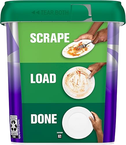 Miniatura 11 de Cascade Platinum Plus Cápsulas para lavavajillas, detergente para lavavajillas, jabón detergente para platos, limón, 47 unidades