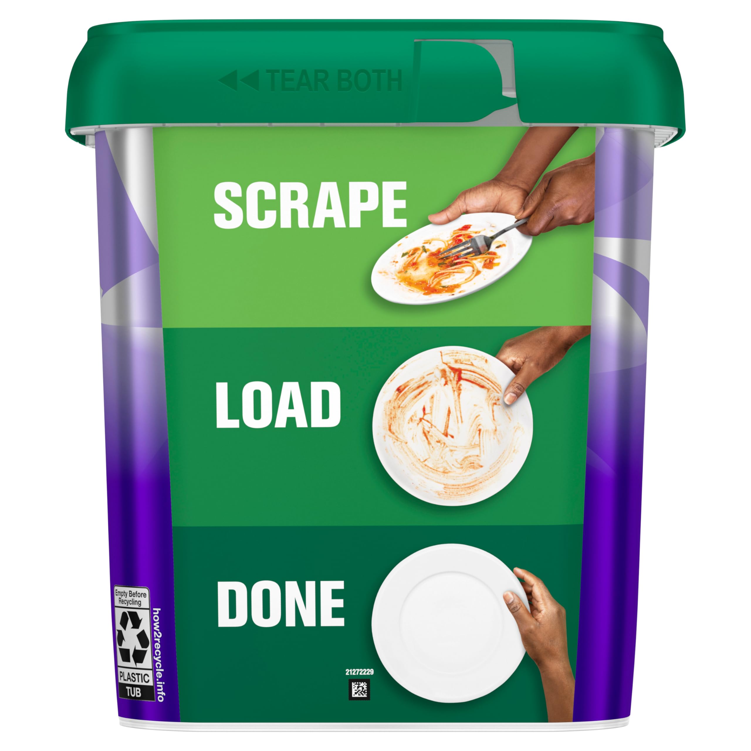 Cascade Platinum Plus Dishwasher Pods, Dishwasher Detergent, Dish Detergent Soap, Lemon, 47 Count