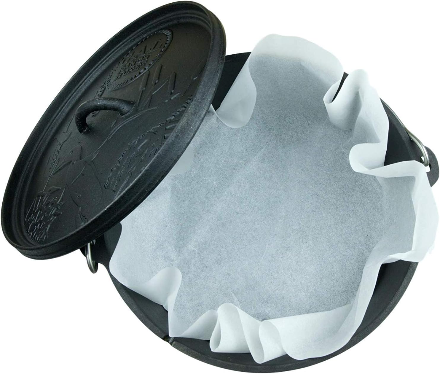 Dutch Oven Parchment Paper Liners 20 inch (50.8cm),Disposable Paper