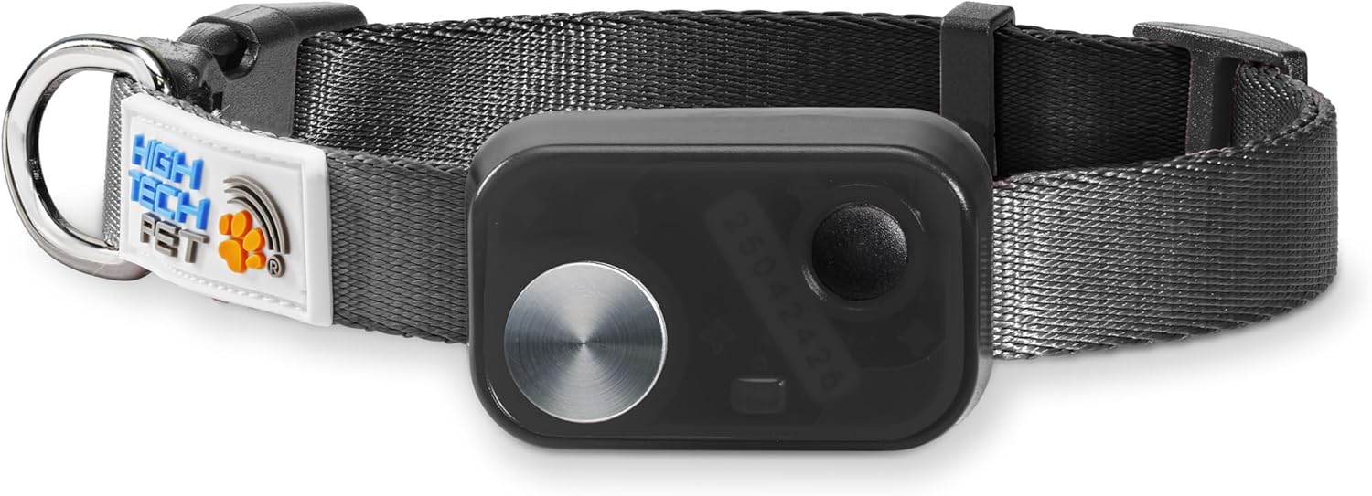 MS-5 Econ Series Automatic Pet Door Collar by High Tech Pet Brand - Value Priced Dependable Performance - Waterproof - Rugged - Battery Included - USA Support (Black)
