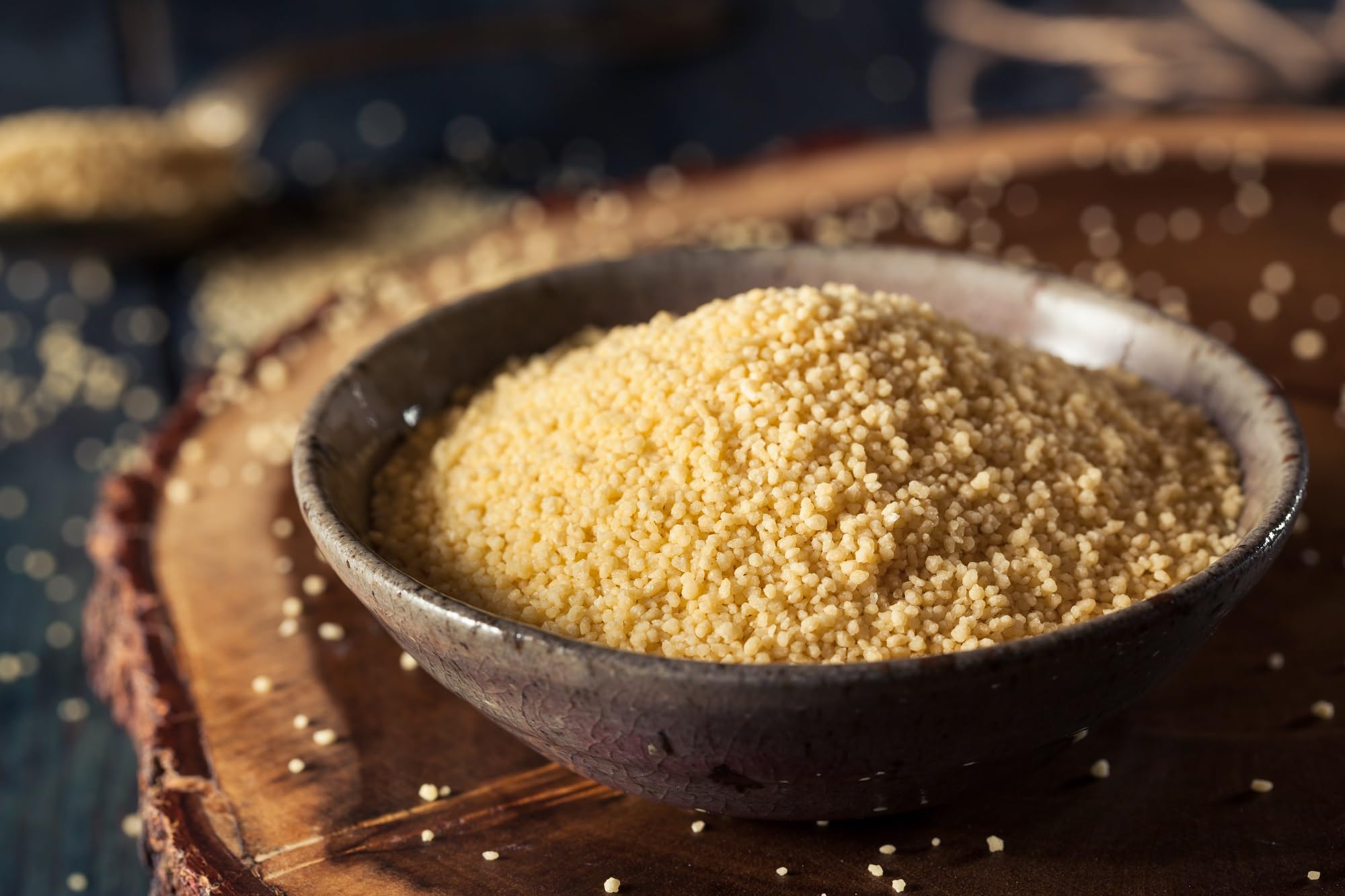 Tasty Pott Bio Couscous Vollkorn I Beilage Kochen I Couscous Salat I Vegane Küche I Reis-Alternative I Salat I Ballaststoffreich I Im Beutel 1000g (3x1000g)