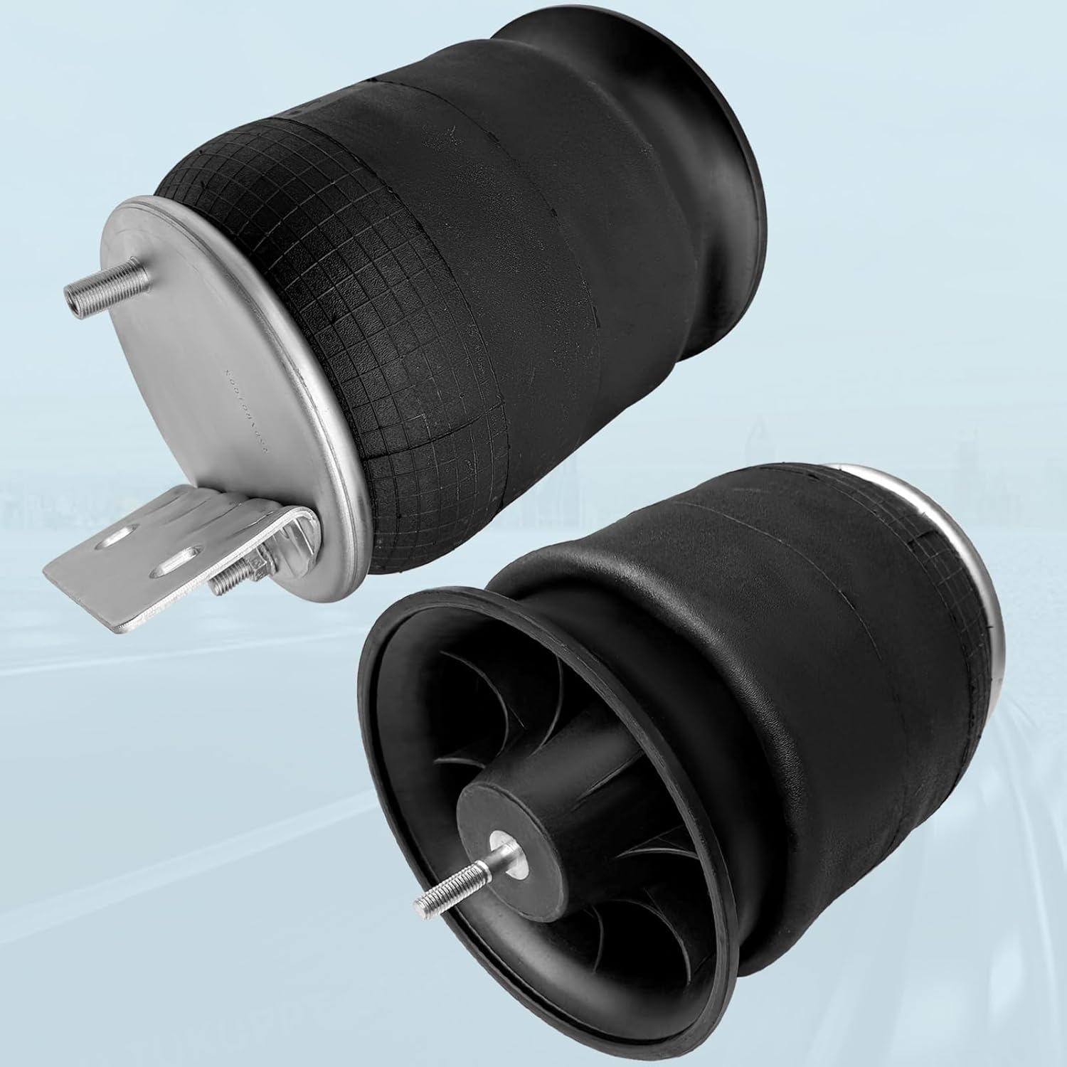 2Pcs Air Spring Bags for Freightliner Trucks OEM Replaces# W01-358-9780, 910S-16A382, 16-13810-000 Truck Air Ride Suspension Spring Bags (1V9780)