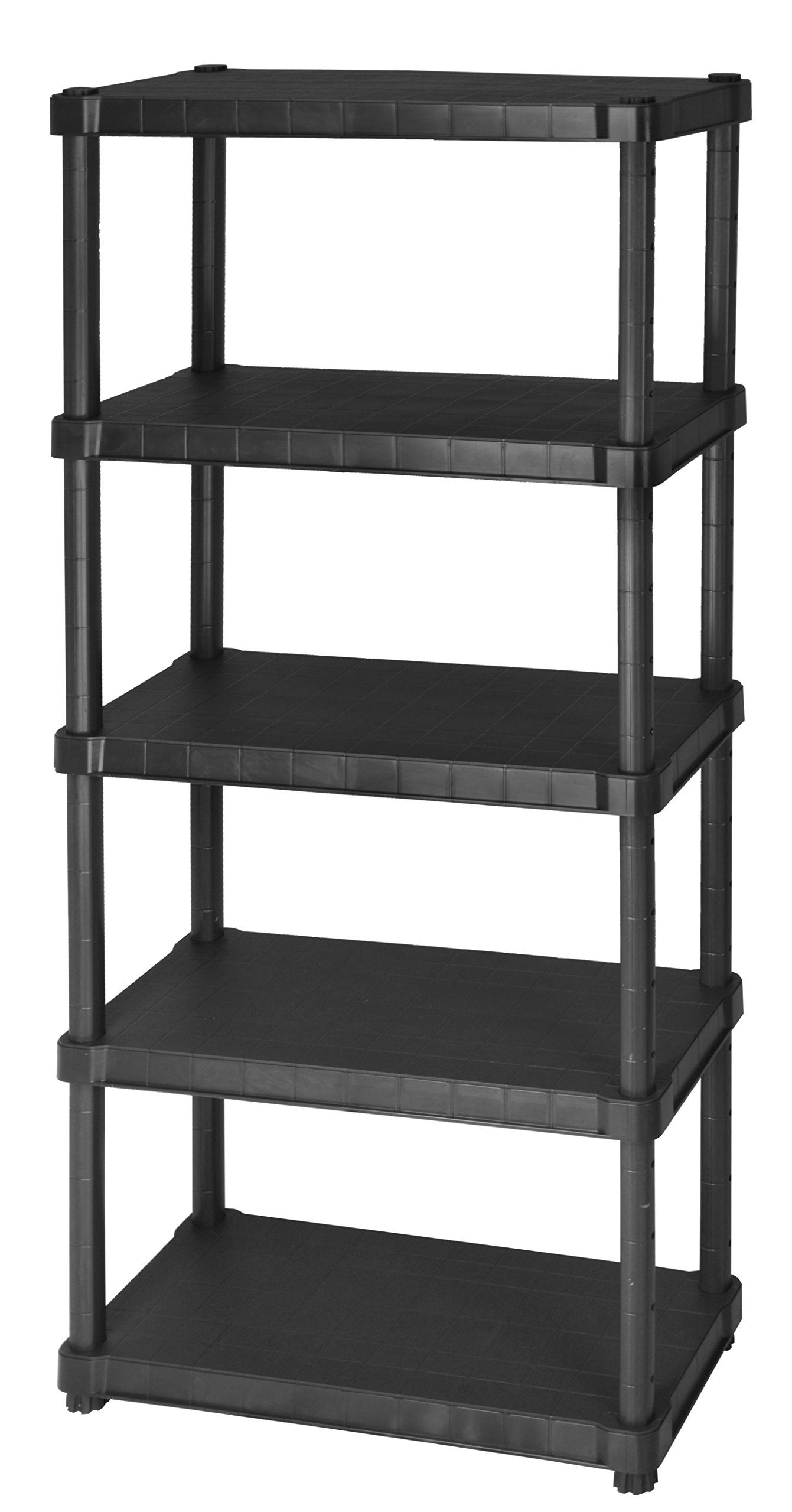 SCAFFALE RESINA 5 RIPIANI CM. 80X40X188H