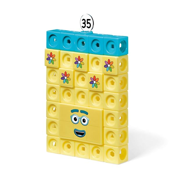 Foto 6 de 7 de Learning Resources Numberblocks 31-40 MathLink® Cubes Set de Actividades